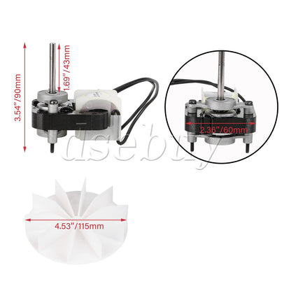 ya 25 Vent Fan Ventilator Motor Replacement for Nutone SM550 65100 VFM100 C65878