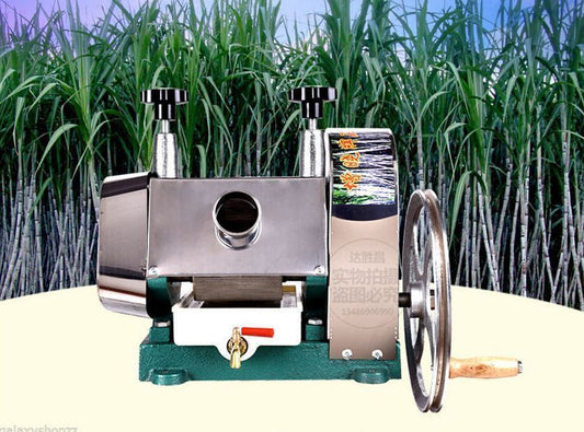 SUGAR CANE JUICER MACHINE MILL EXTRACTOR PRESS,Stanless Steel Gears,Manuel Power