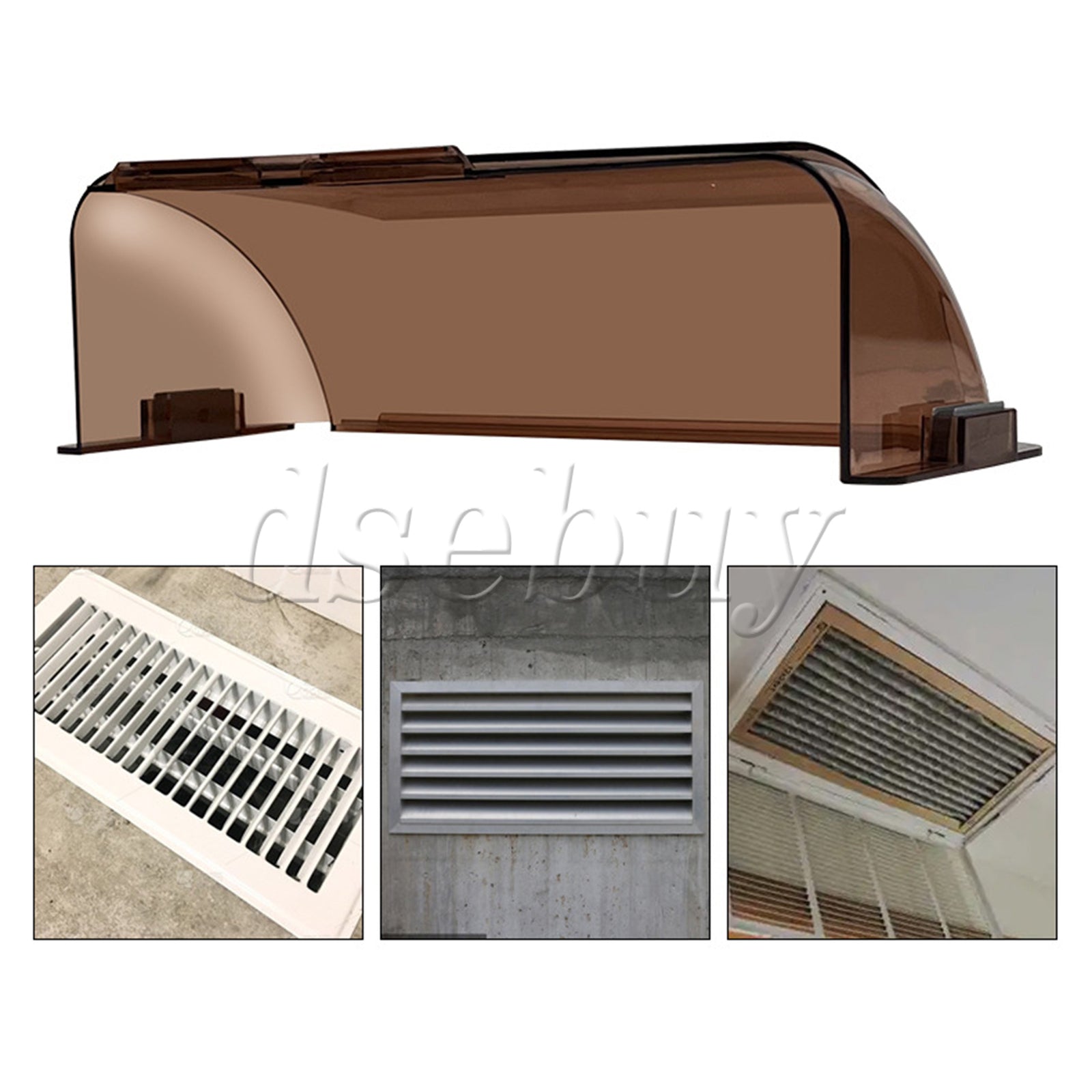 ya 25 2 Pieces Plastic Magnets Ventilation Deflector 8.86 - 25.25 for Floor Vents