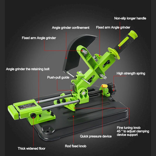 ya 14 Hand Grinder Angle Grinder Cutting Machine Bracket Fixed Universal Accessories