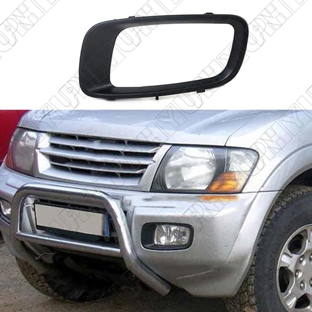 ya 13 5.27.2 1¡Á MR388019 Fog Light Lamp Cover Frame for Mitsubishi for Pajero Montero MK3 2000-03
