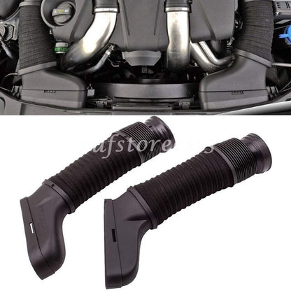 ya 5 8.7 Pair Air Intake Inlet Duct Hose for Mercedes-Benz W204 W212 C300 C350 Left&Right