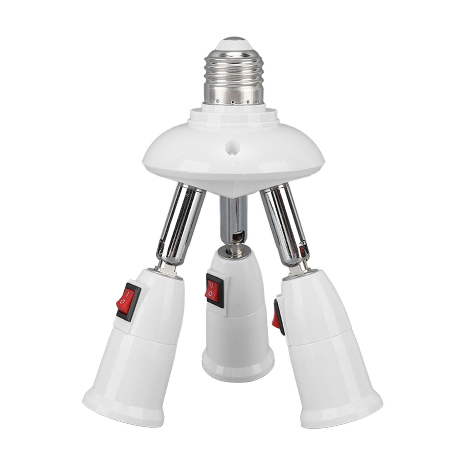ya 14 E27 E26 Lamp Adapter 3 In 1 Light Socket Extender Adjustable 85?265V With