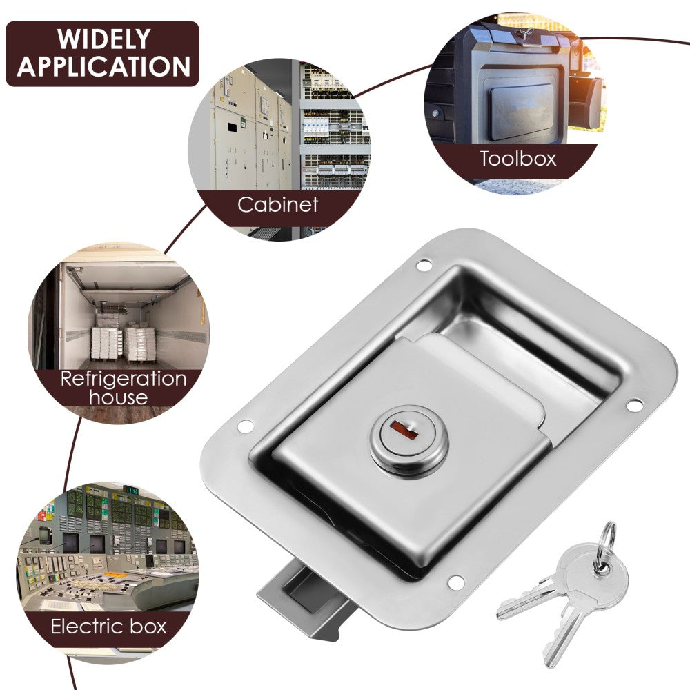 ya 14 Trailer Lock Rv Locks for Storage Door Pa le Latch Travel Compartment