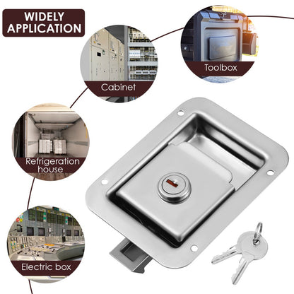 ya 14 Trailer Lock Rv Locks for Storage Door Pa le Latch Travel Compartment