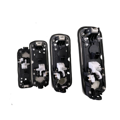 ya 5 8.7 Silver Door Handles Front & Rear Set 4Pcs Fits 2017-2020 for Ford F-250 F-350