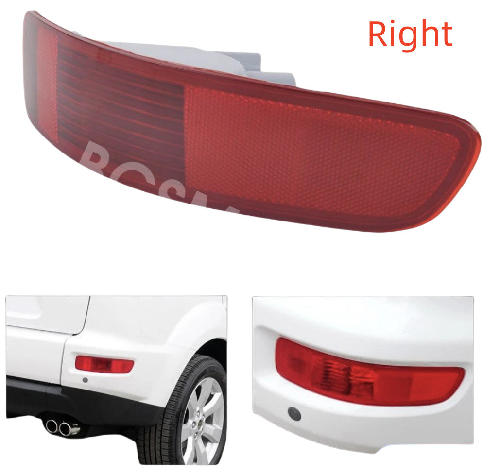 ya 27 6.21 Right Rear Bumper Light Reflector Lens Fit for Mitsubishi for Outlander 2007-2012