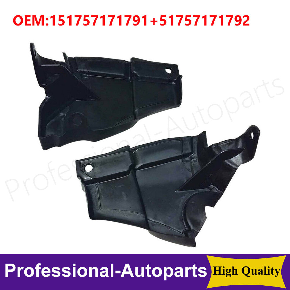 ya 2 6.30 1Set Left&Right Bulkhead Cover Engine Partition Bay Fits for BMW X5 E70 X6 E71