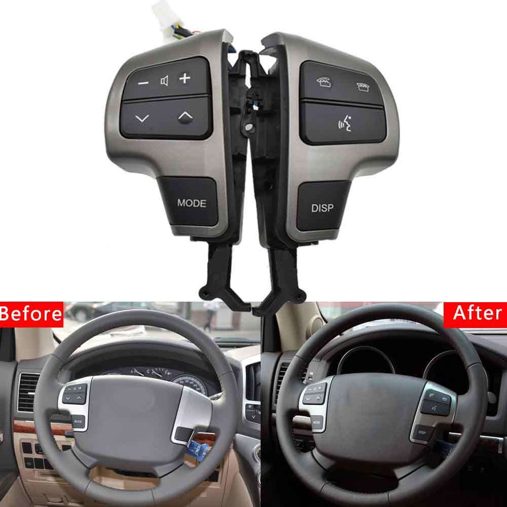 ya 1 8.5.3 84250-60050 for Land Cruiser 2008-2011 Pair Steering Wheel Control Switch