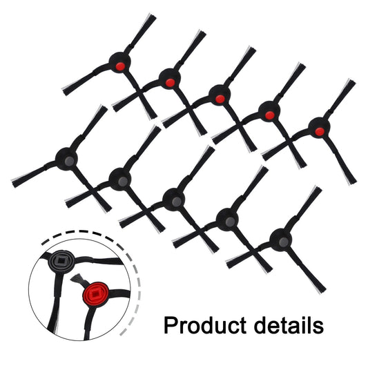 ya 25 Replacement Side Brushes for For 3in1 E20 Robot Vacuum Cleaner Set of 10