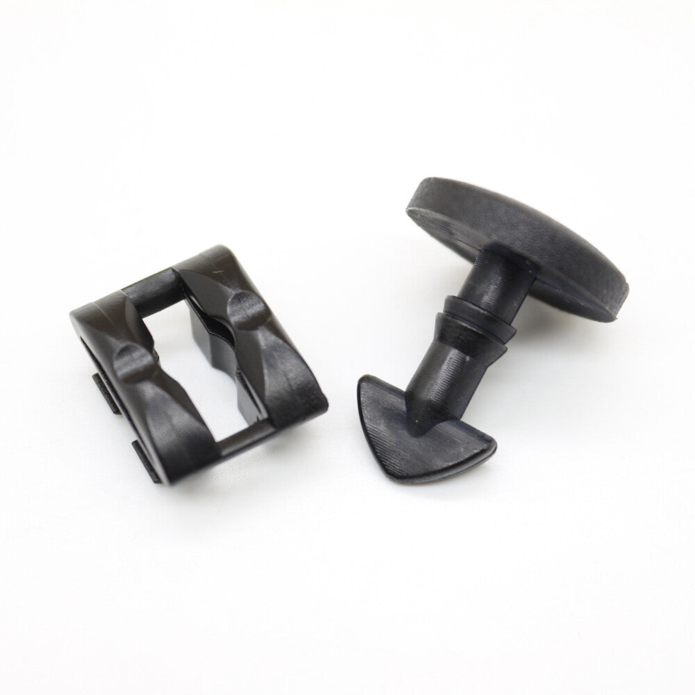 ya 5 8.7 for Land Rover Discovery 3 & 4 Bumper Tow Eye Cover Clips with Grommets Set of 4