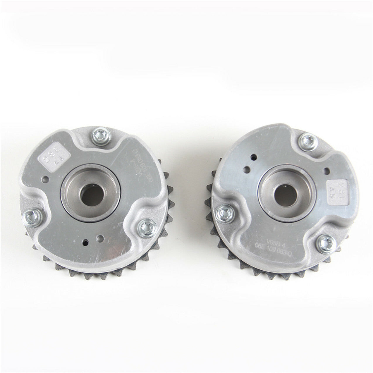 ya 5 8.7 VVT 2Pcs Camshaft Adjuster Fit for VW Touareg 13-18 for Audi S4 S5 06E109083Q