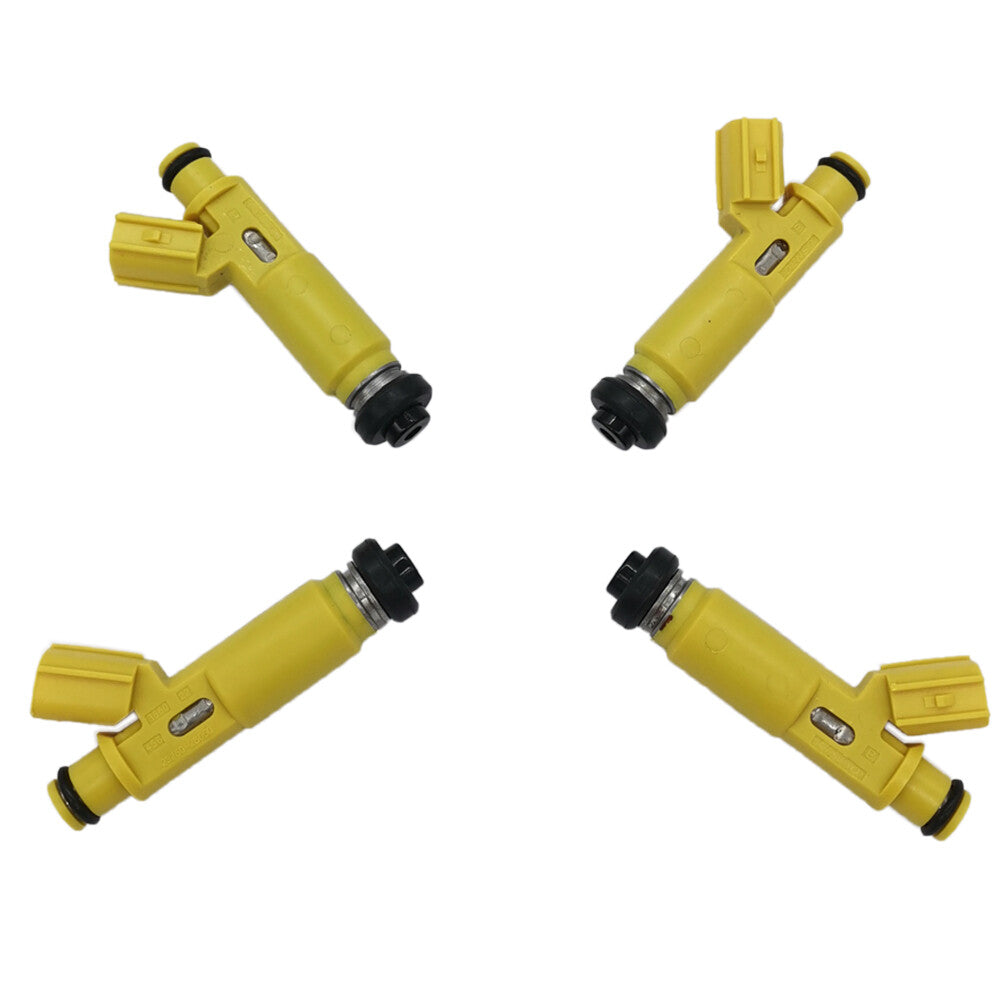 ya 4 6.17.2 4PCS Fuel Injectors Nozzle Fits for Toyota for RAV4 2001-2003 2.0L L4 23250-28050