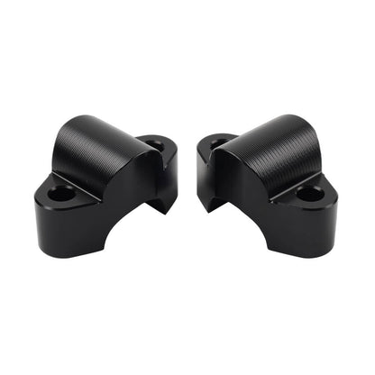 ya 5 8.7 1 1/8'' 28mm Handlebar Riser Clamp Mount Bracket Black For CFMOTO 800MT 21-23