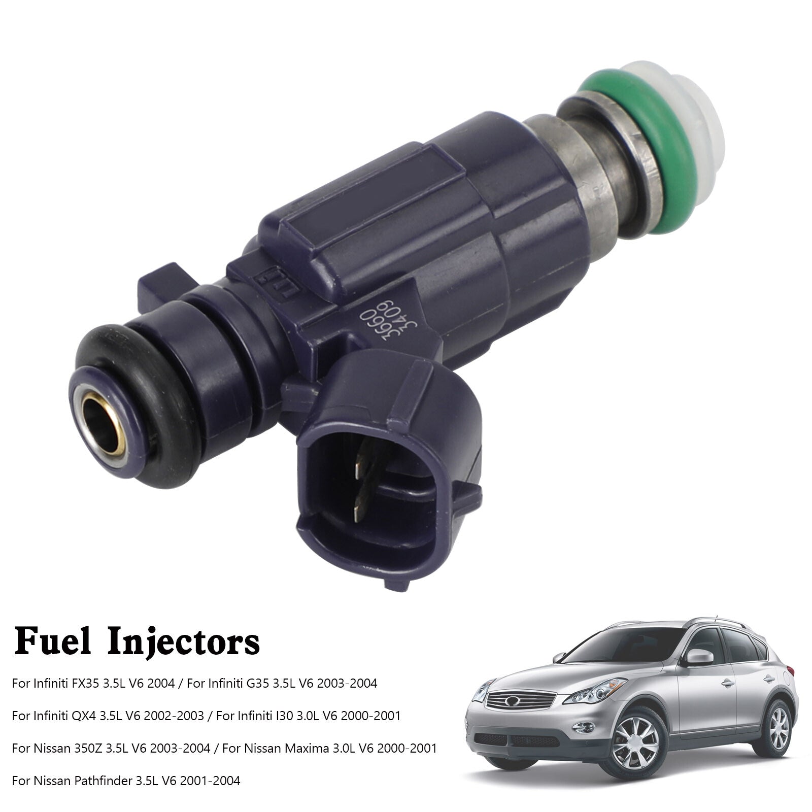 ya 1 8.5.3 1PCS Fuel Injector FBJC100 for 350Z 2003-04 for Infiniti G35 2003-2004