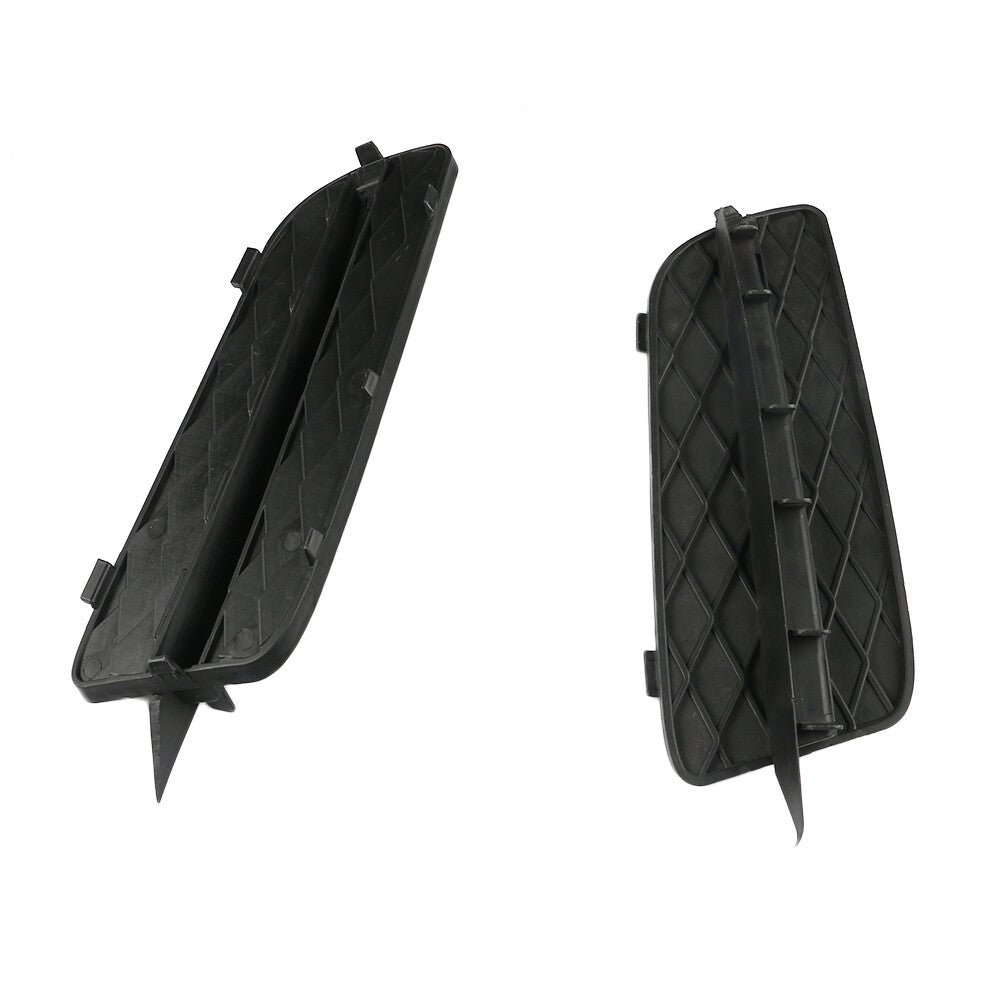 ya 27 6.18 2pcs Front Lower Bumper Grill Cap Cover for BMW E70 for X5 2007-10 Left & Right Side