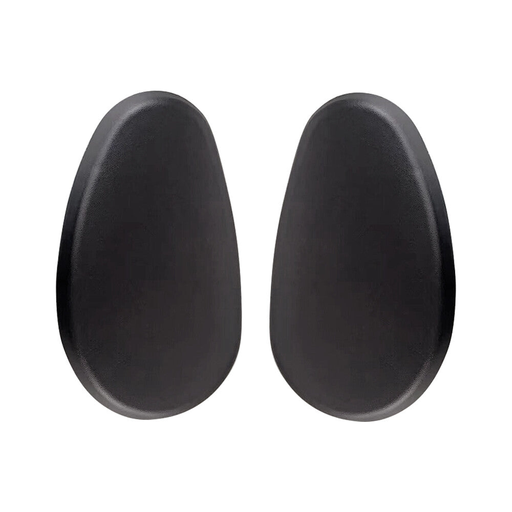 ya 5 8.7 2Pcs Tubular Side Step Bar End Cap Black for Ram 1500 2500 3500 2009-2016