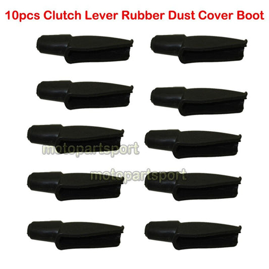 ya 8 5.26 Black Handle Clutch Lever Rubber Dust Cover Boot For Dirt Pit Bike Motorcycle