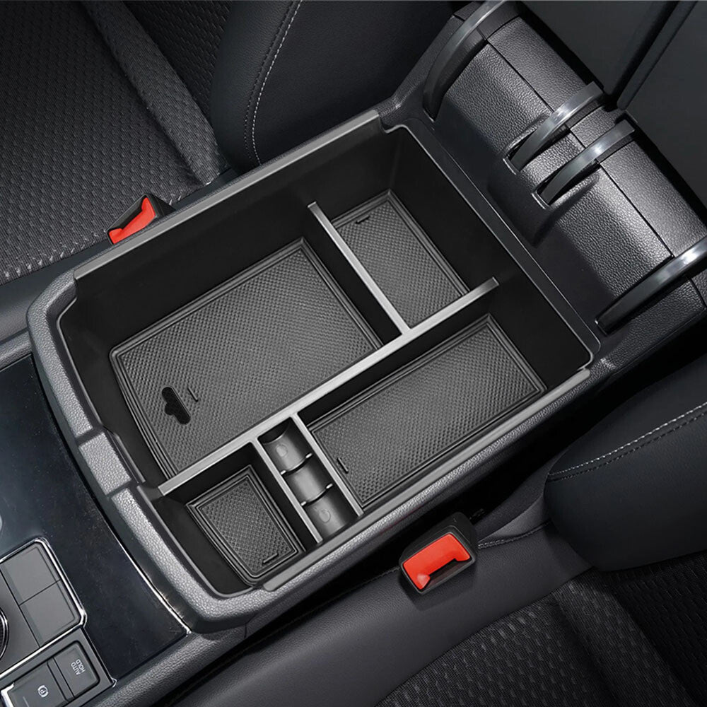 ya 2 6.26 For 2018-2023 for VW Atlas/Cross Sport Center Console Organizer Armrest Storage Box