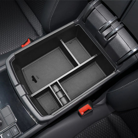 ya 2 6.26 For 2018-2023 for VW Atlas/Cross Sport Center Console Organizer Armrest Storage Box