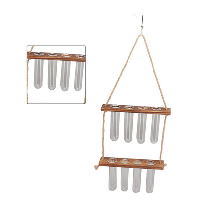 ya 14 Plant Propagation Station Wall Mounted 2 Tier 8 Holes Space Saving Wall