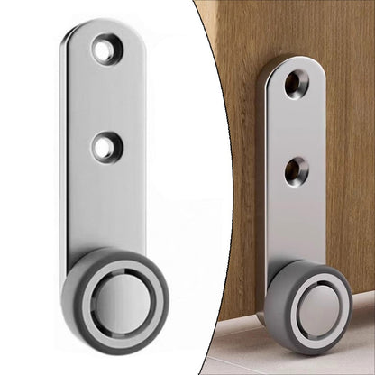 ya 14 Side Mounted Wooden Door Pulley with Rubber Wheel for Furniture Movement