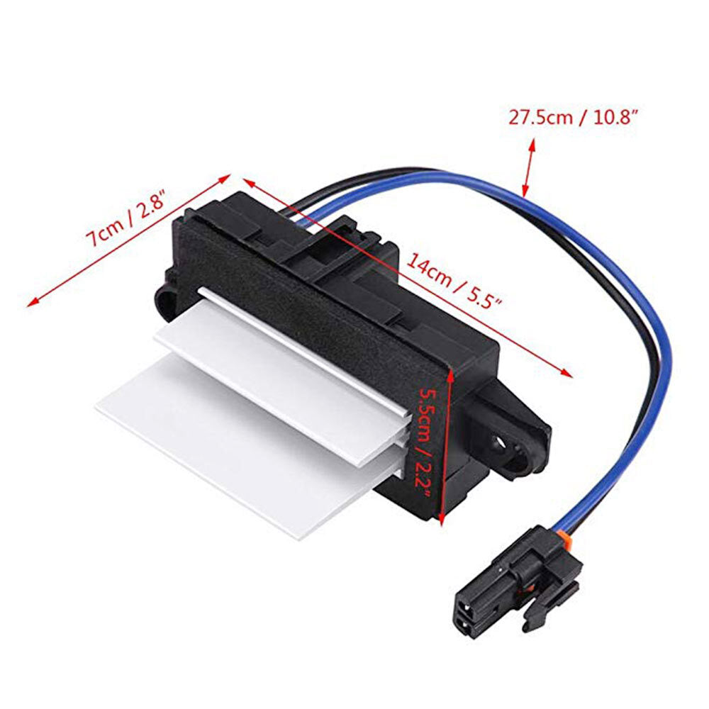 ya 11 6.6 1PC for Chevy Trailblazer EnvoyFront HVAC Heater Blower Motor Resistor 53-69738