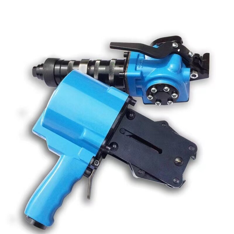Seperation Pneumatic Steel Strapping Tool Metal Steel Strapping Machine