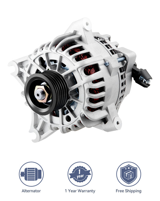 ya 27 7.2 Fit for 2006-2008 for Lincoln Mark LT V8 5.4L Silver 12V Alternator 4L3Z-10346-BB