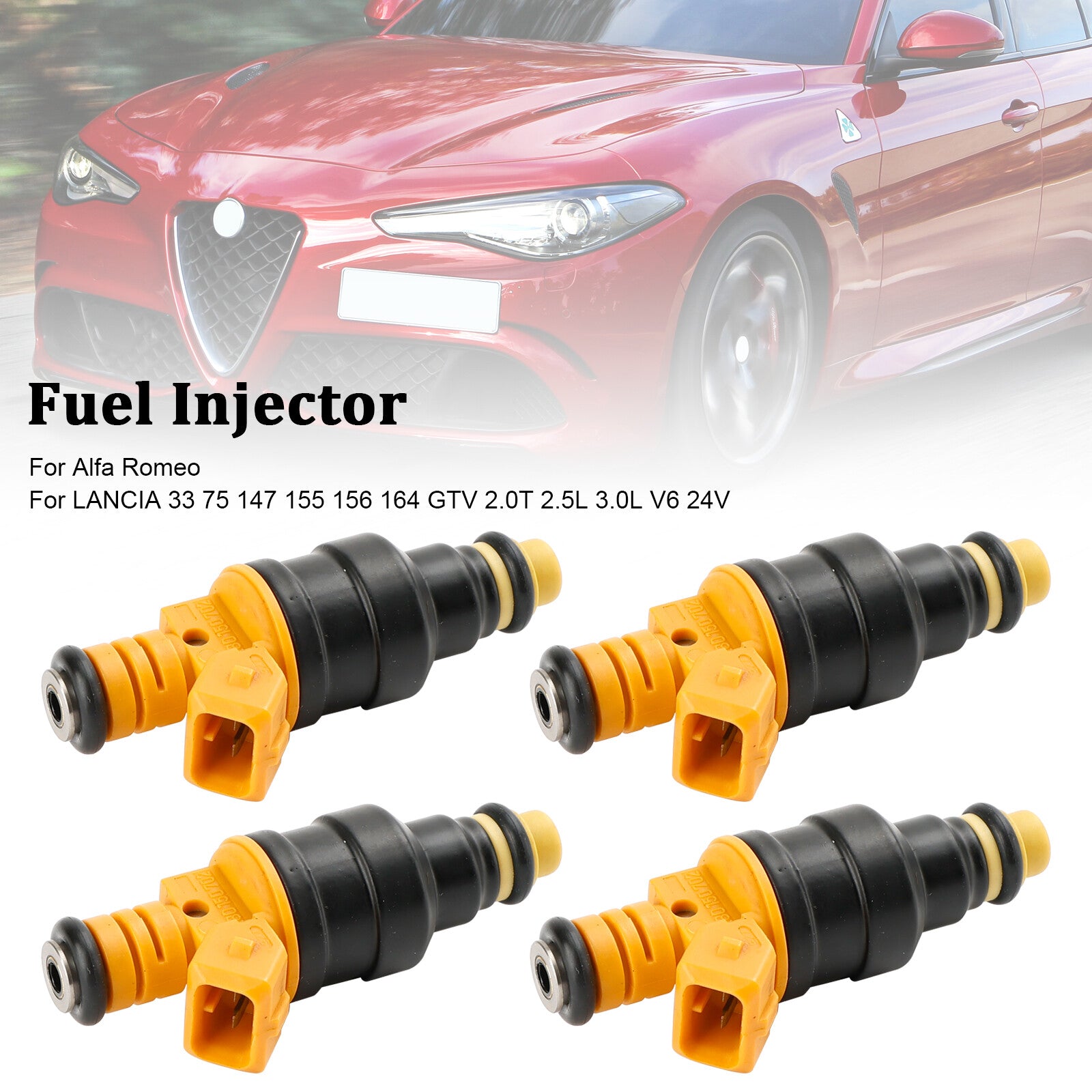 ya 1 8.5.1 4PCS Fuel Injector 0280150702 for Alfa Romeo for LANCIA 147 155 156 164 2.0T