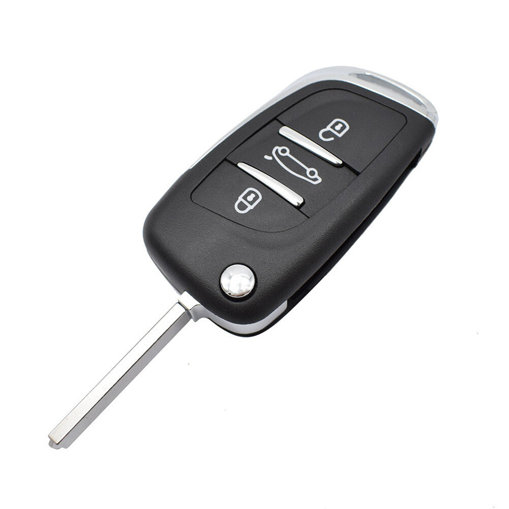 ya 5 8.7 button flip key fob case shell for Peugeot 307 308 3008 5008 VA2 CE0523