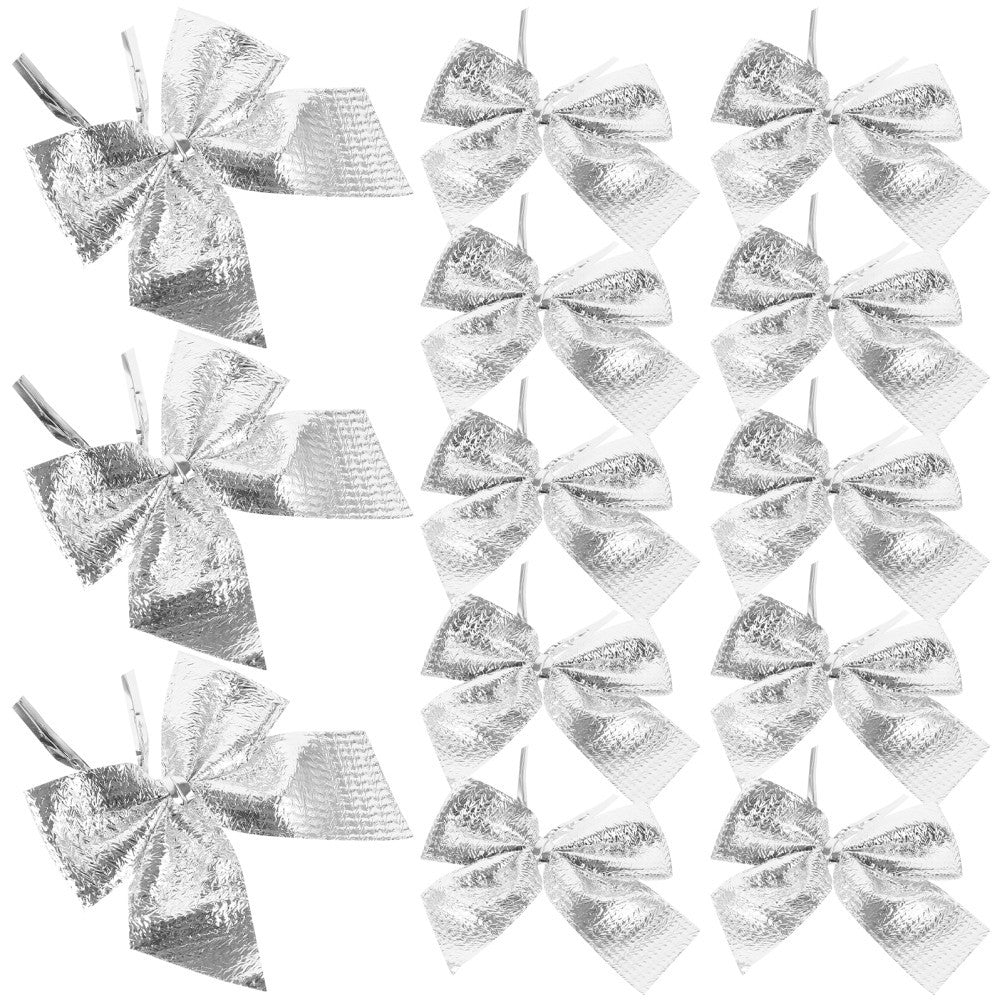 ya 25 24 Pcs Bow Decorations for Party Handmade Bowknot Accessories Pendant Charms