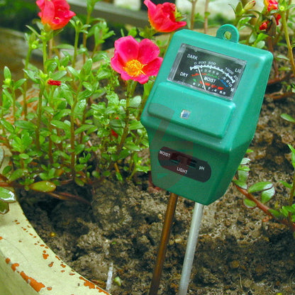 ya 26 3 in 1 PH Tester Soil Water Moisture Light Test sensor Meter Garden Plant Flower
