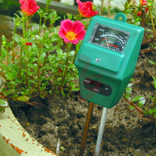 ya 26 3 in 1 PH Tester Soil Water Moisture Light Test sensor Meter Garden Plant Flower
