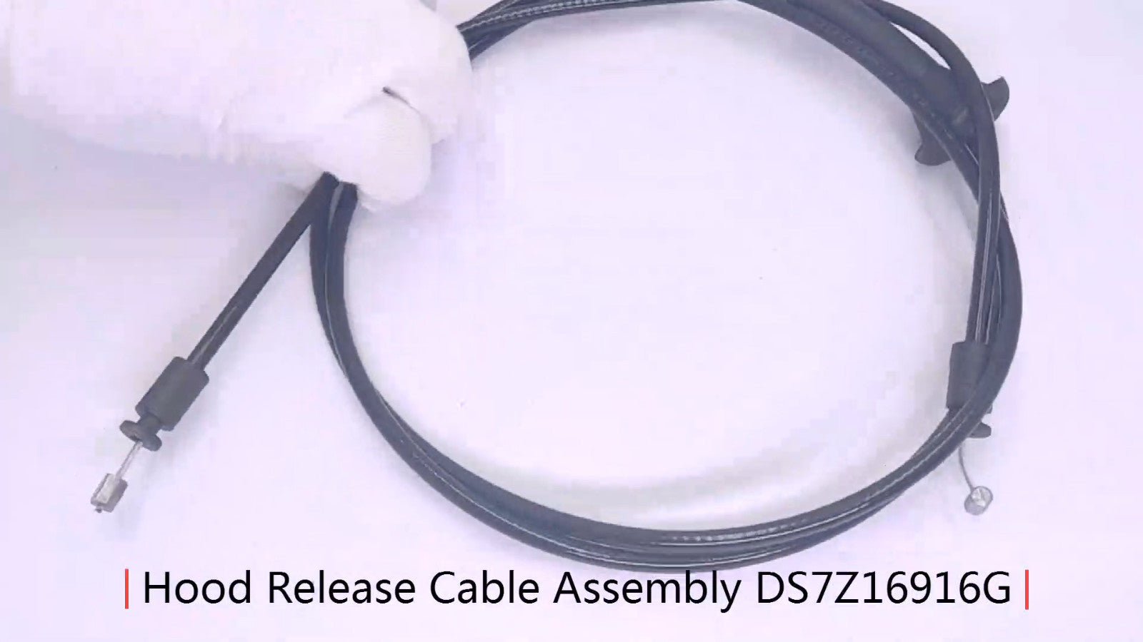 ya 5 8.7 DS7Z16916G Range Hood Release Cable Assembly for Ford Fusion 2016 - 2020 DS7Z-16916-G