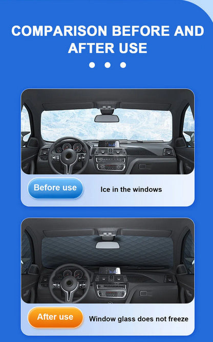 ya 5 8.7 Magnetic Car Cover Window Windshield Ice Frost Snow Shield Protector Thicken
