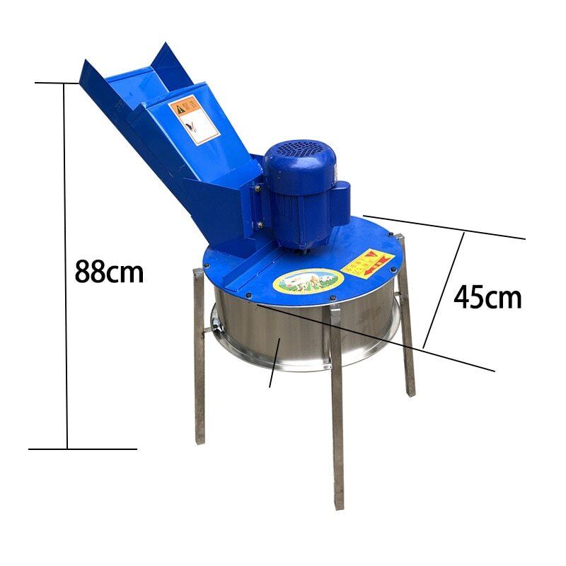 ya 25 Stainless Steel Grass Cutter  n Fo er Shre er Feed Processing Machine
