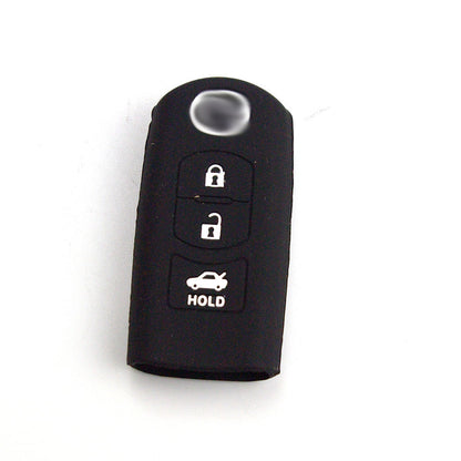 ya 5 8.7 New Silicone Key Cover Shell 3 Buttons for Mazda CX-5 CX-7 CX-9 3 6 FOB Case