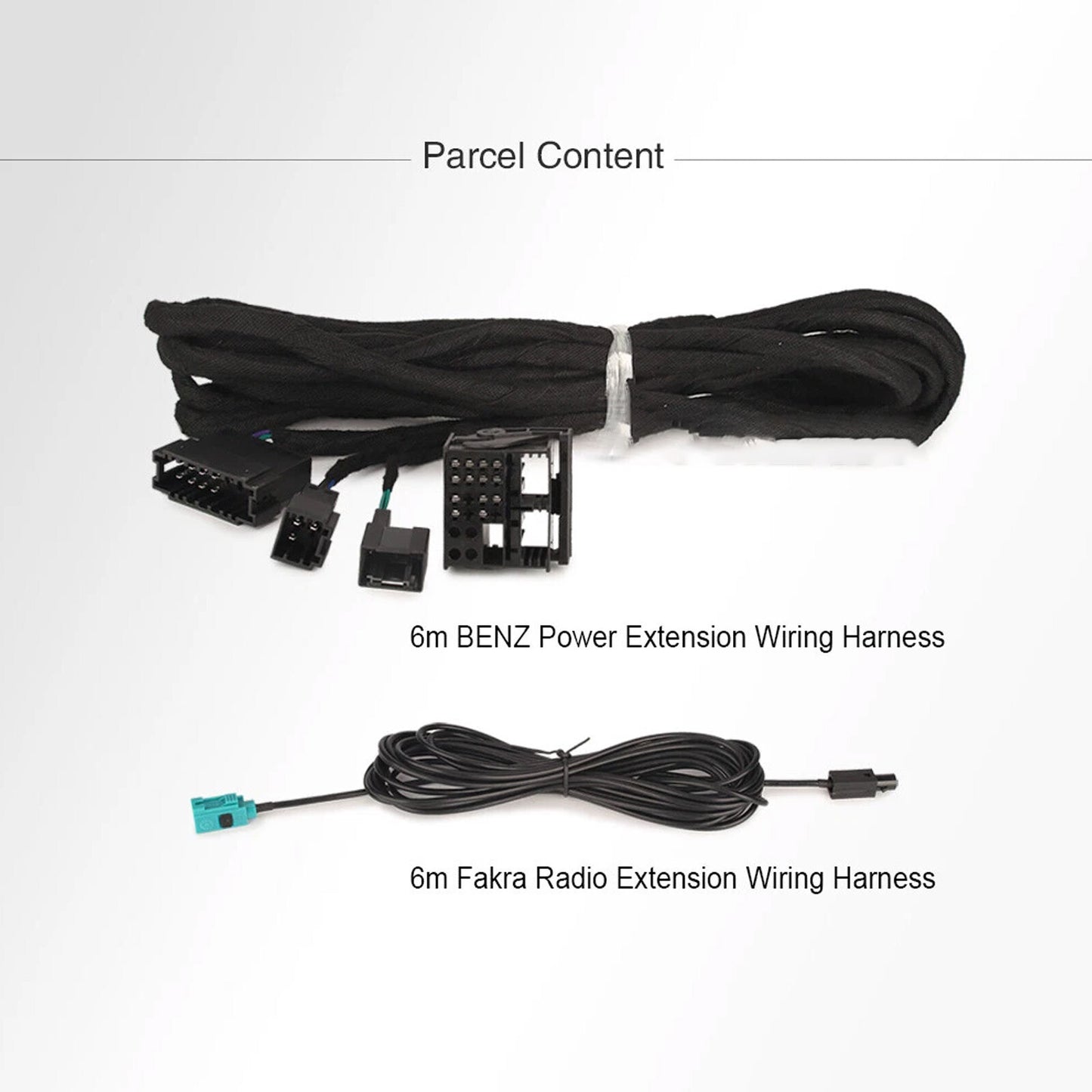 ya 5 8.7 6M Power & Radio Extension Cable for Mercedes-benz E/G/CL/CLS/S Class