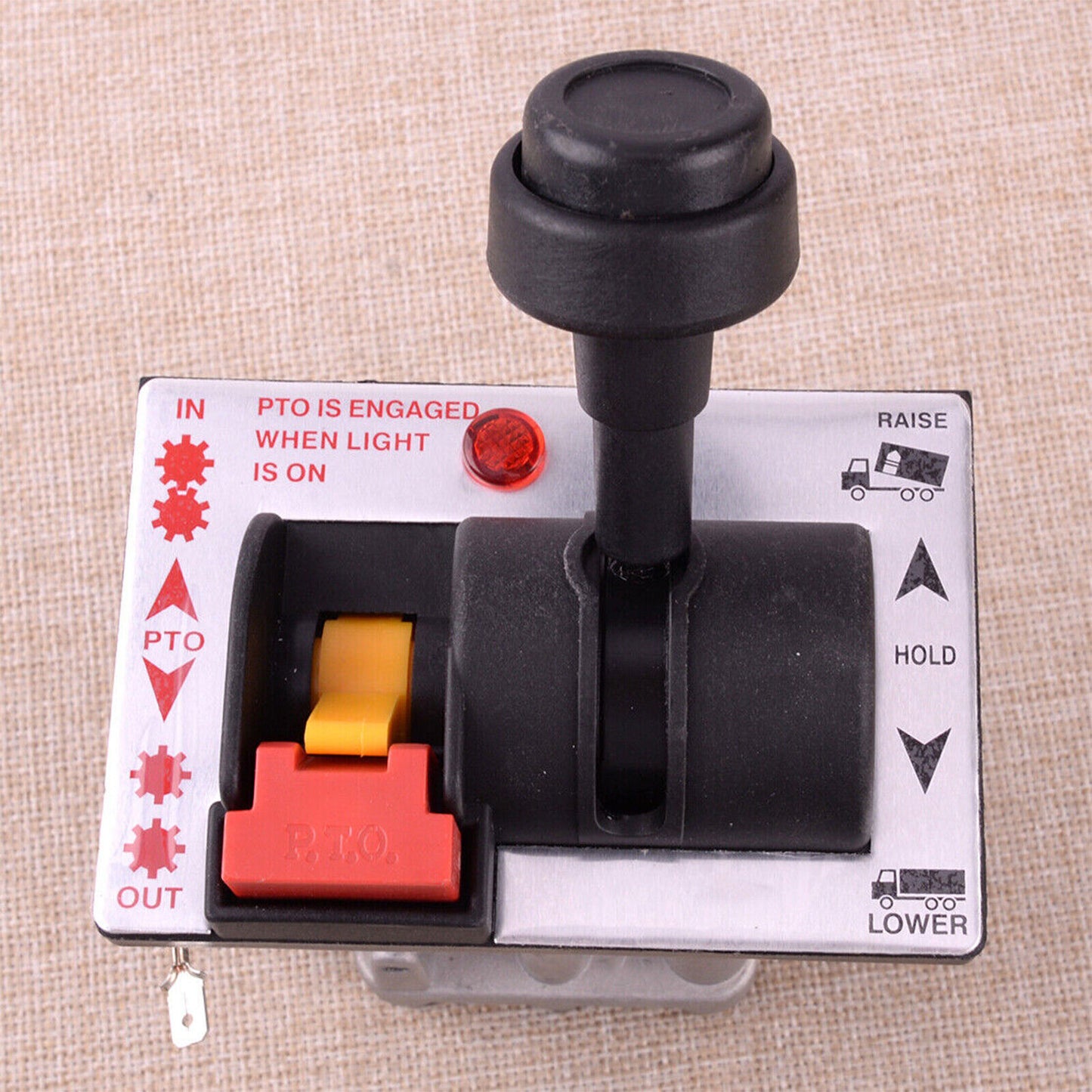 ya 4 6.21 Switch Dump With PTO Truck Hydraulic Dump Control Valve W/Six Air Pipe Connector