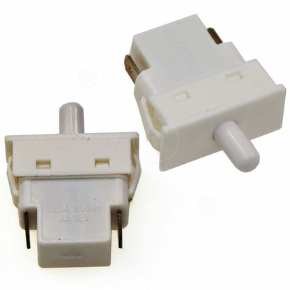 ya 26 2x Universal 2Pins JL-06 Reigerator Door Light Gated Switch Replacement Parts