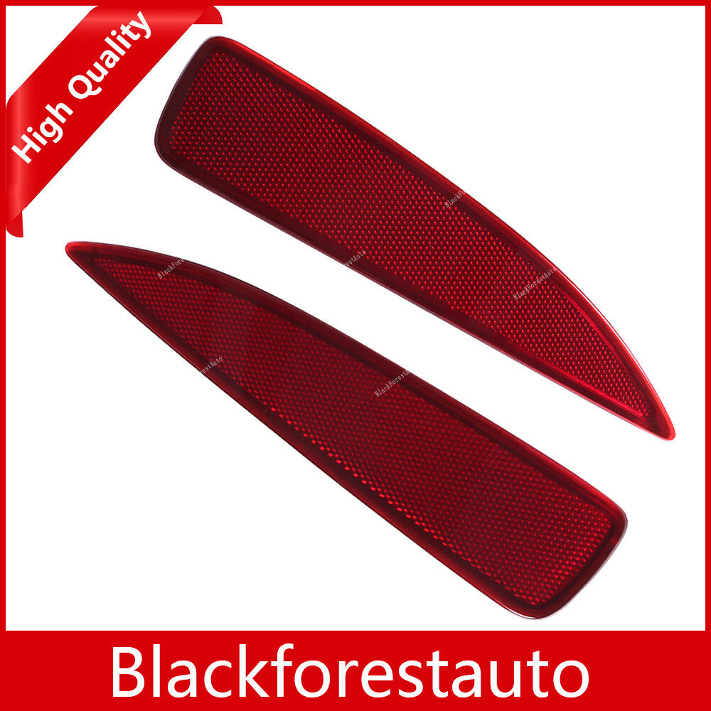 ya 27 6.18.2 Fit for Toyota 2012 -2014 Yaris Rear LH&RH Red Bumper Reflector Side Marker Lamp