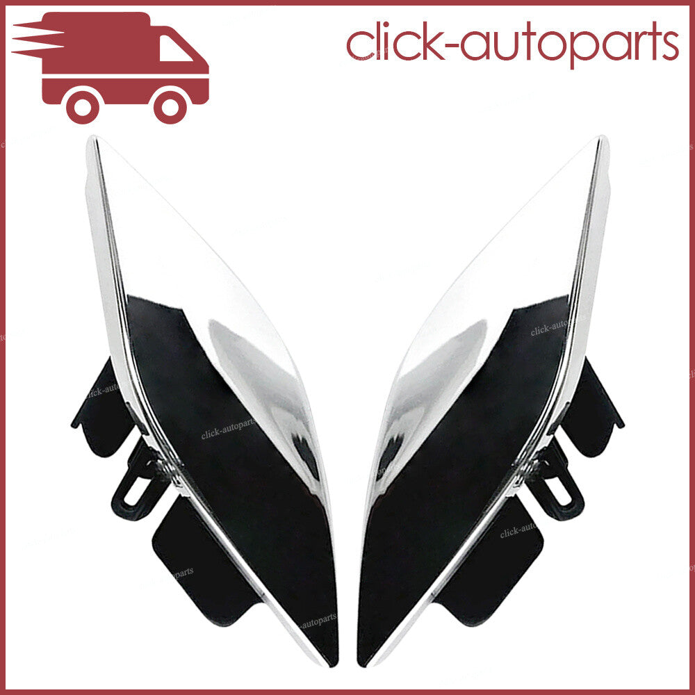 ya 27 6.18 2Pcs for Maserati Quattroporte 2014-17 Left+Right Headlight Washer Nozzle Cover
