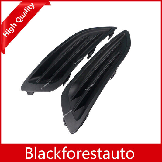 ya 13 5.27.2 Pair Front Bumper Fog Light Lamp Cover Left & Right for Ford Fiesta 2013-2016