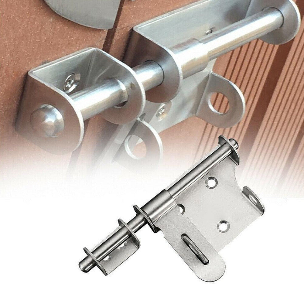 ya 14 For A Long Time Padlock Bolt Latch Brushed Stainless Steel Door Lock Heavy Duty