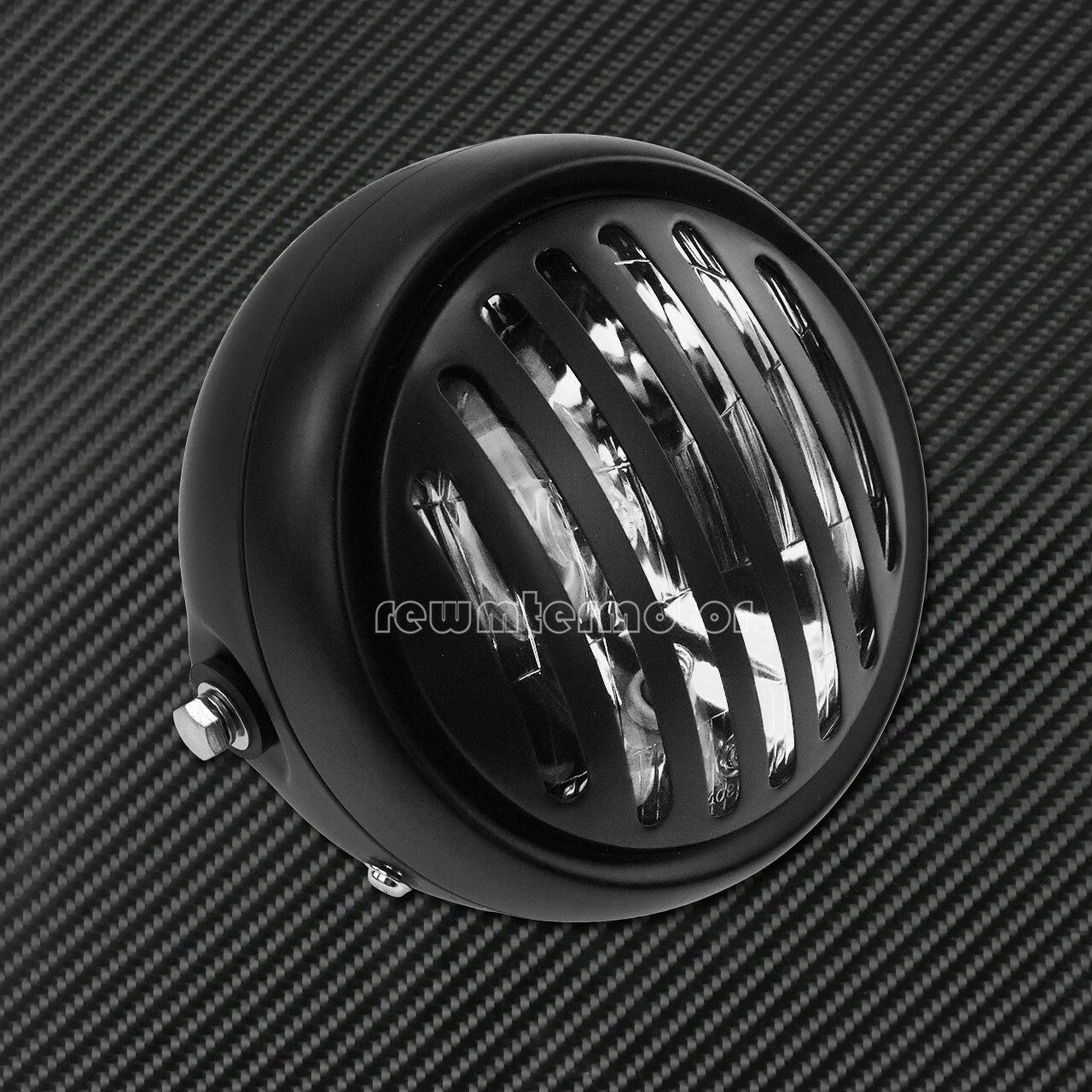 ya 4 6.22 6.3 Retro Motorcycle Headlight Grill Diamond Cover Fit for Harley Cafe Racer