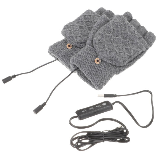 ya 2 7.16 Heated Gloves Portable Heating Usb Adjustable Work Miss Electric Warm