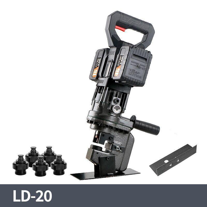 ya 26 7.28.3 1500W Hydraulic Angle Iron Channel Steel Punching Machine C-shaped Steel LD-20k