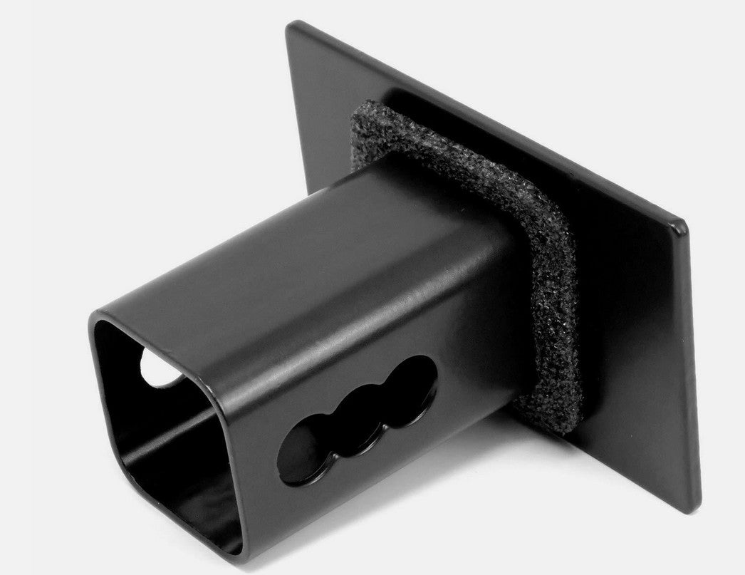 ya 1 8.5.2 2 Pieces Car License Plate Frame Cover Cap Boot Black Silicone Suitable for Buick 