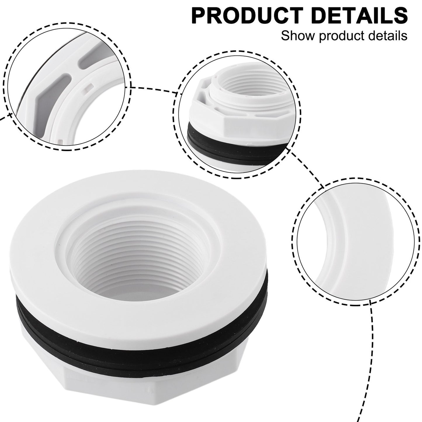 ya 14 Improved Replacement for Hayward SP1023 Inlet Return Fitting Locknut & Gasket